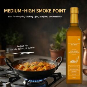 Wood-Pressed Yellow Mustard Oil 1L