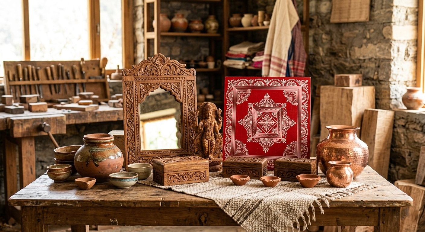 Kumaoni handicrafts and Aipan art online